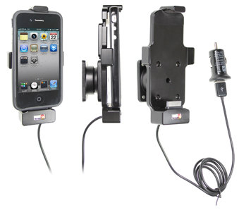 Op het randje Detecteerbaar Nauw CarkitStunter.nl - Brodit Houder Lader Apple iphone 3/4/4S met skin USB Sig  Plug verstel 521410 #1 Brodit Specialist
